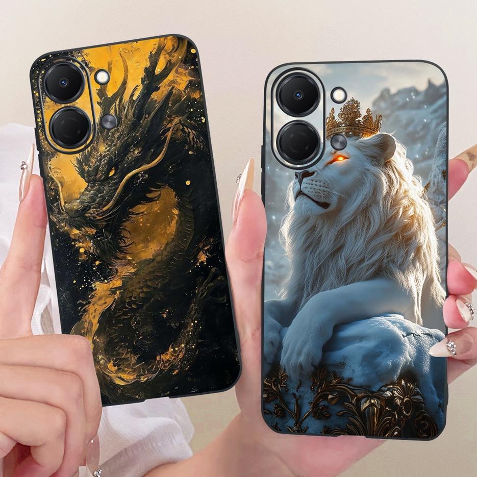 For Tecno Spark Go 3 Case KN3 Luxury Butterfly Painted Cover Soft TPU Phone Case For Tecno Spark Go 3 SparkGo3 Back Cover Fundas