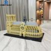 Knew Построить Парижский Нотр-Дам Исторические Микро Мини Блоки Игрушки - 7300+ Деталей 48x36x24см Большой Набор для Взрослых и Коллекционеров