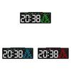 Minimalist Led Desktop Alarm Clock With Temperature Function Usb Output For Living Room Decor