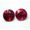 Round Diamond Cut Gemstone Pair 10 Ct Natural Red Ruby CERTIFIED Loose Gemstone MQ-8474 00J