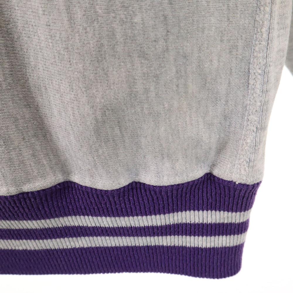 Champion 90s Old USA made embroidered tag Long sleeve Reverse weave sweat Men's Used