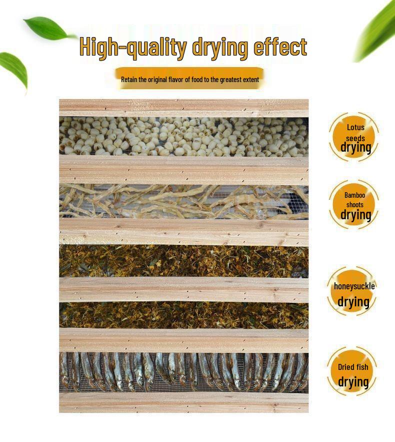 Бамбуковая и травяная сушилка: Для бамбуковых побегов, сычуаньского перца, семян лотоса, грибов, лекарственных материалов, чая и рыбы