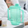 Adult Sippy Cup 2 Handles Plastic Mug Drinking Cup Disabled Elderly Spill Proof Dysphagia Cup Parkinsons Aids Living
