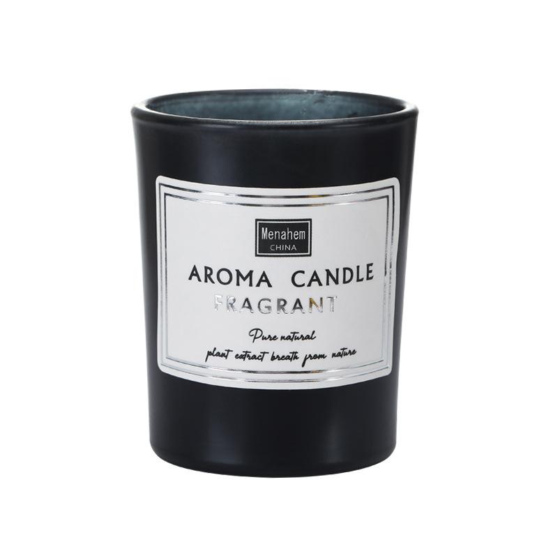 Frosted Candle Glass Aromatherapy Indoor Smokeless Plant Soy Wax Creative Fragrance Gift