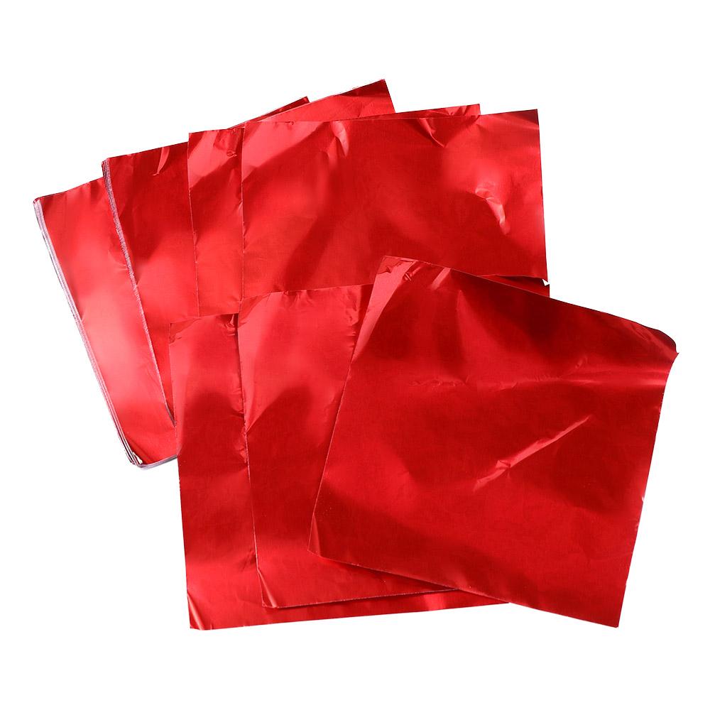 Day Party Favors Aluminum Foil Candy Packing Candy Wrappers Paper Foil Sheets Chocolates Wrapper