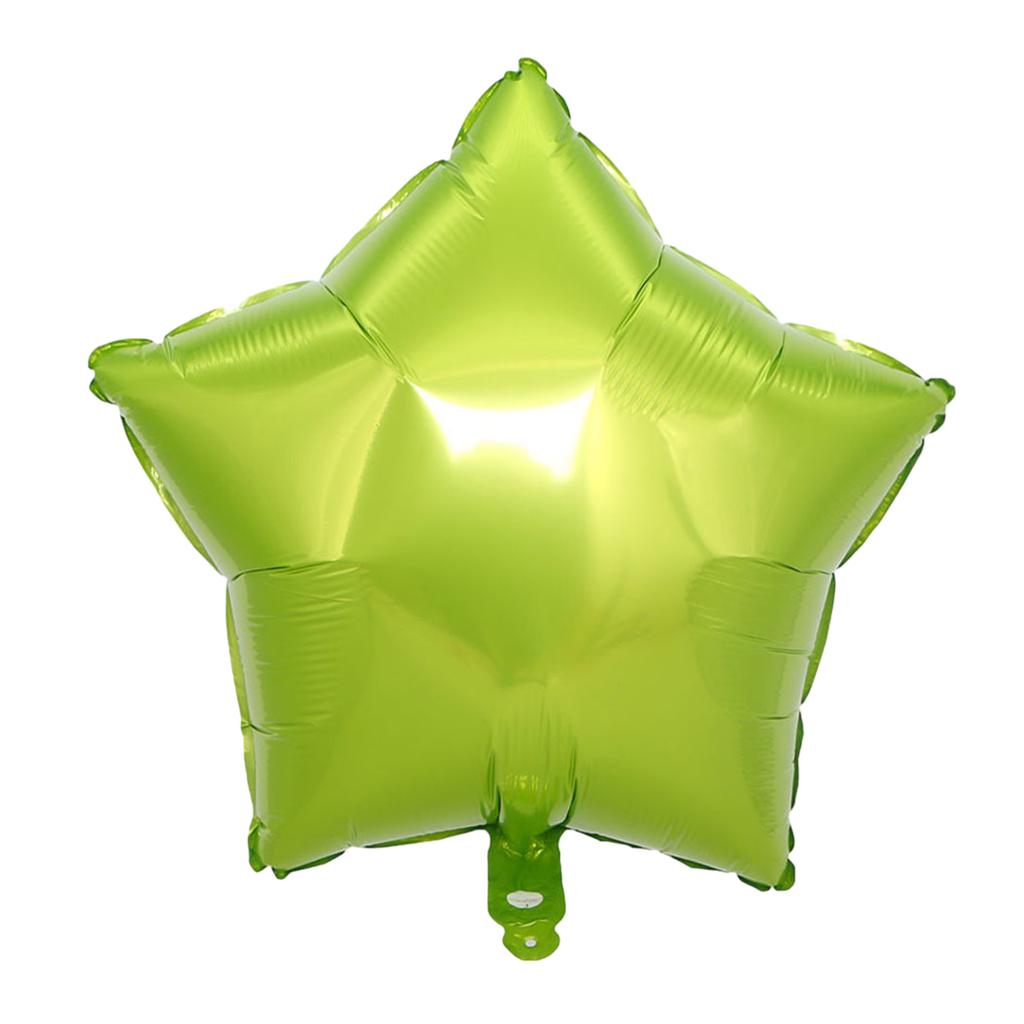 1 шт. Набор 18 дюймов Красные алюминиевые фольгированные шары в форме звезд для вечеринки по случаю дня рождения Фольгированные шары в форме звезд Фольгированные шары в форме звезд