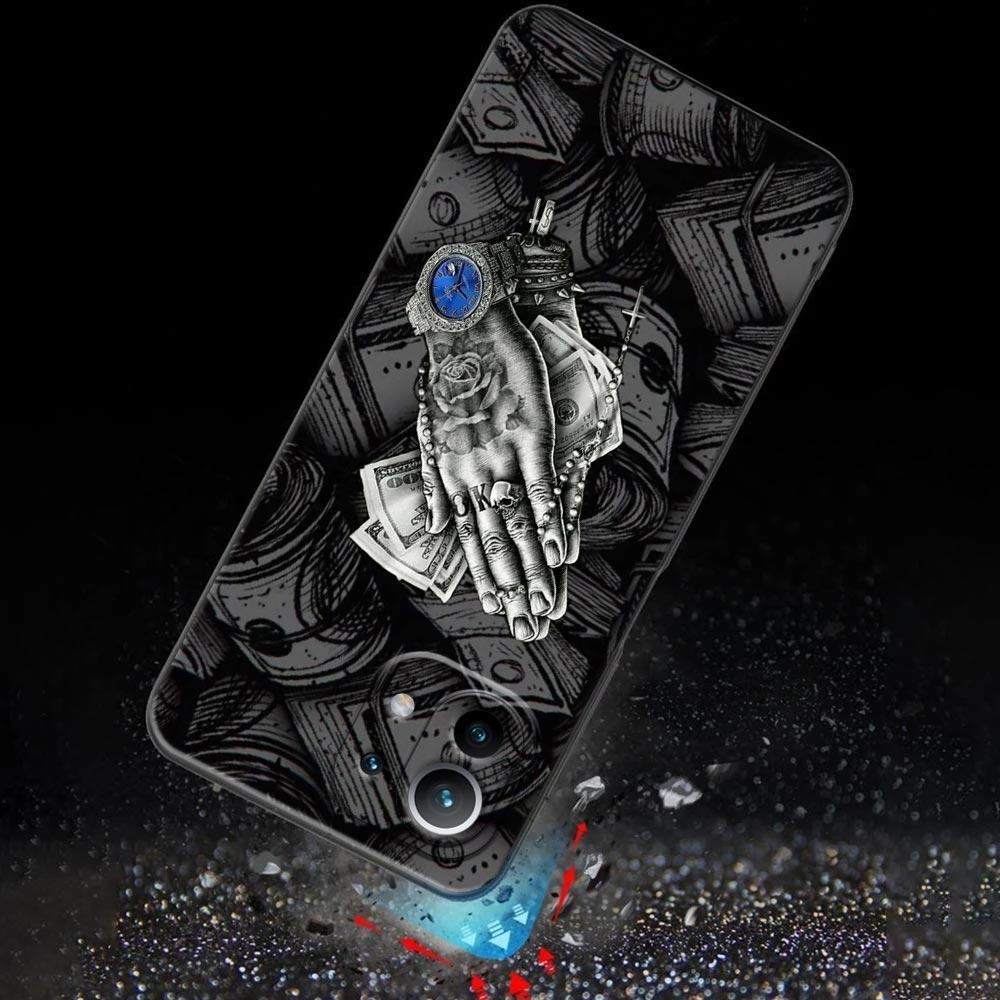 Подмигивающие Деньги Доллары Для Xiaomi 15T 11T 12T 13T 14T Pro 11 Lite 15 Телефон Чехол Mi POCO X7 X8 M7 F7 Pro F8 Ulra F6 M6 X5 X6 Чехол