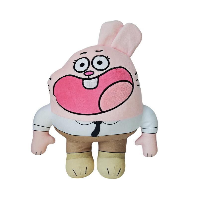 The Amazing World Of Gumball Cartoon Character Plush Doll With Short Pile Fabric For Gift And Display