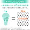 Energy-Saving Measures: Iris Ohyama LED Bulbs, E17, Wide Beam, 40W Equivalent, Daylight White, Set of 2, LDA4N-G-E17-4T6-E2P
