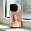 Чехол для телефона Ariana G-Grande Певица Для iPhone 17,16,15,14,13,12,11 Plus,Pro Max,XS,Красочный Серебряный Чехол для телефона Funda Cover