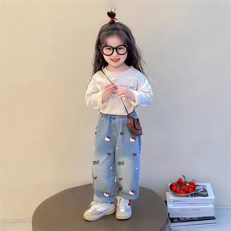 Hello Kitty Женские ретро-джинсы скинни