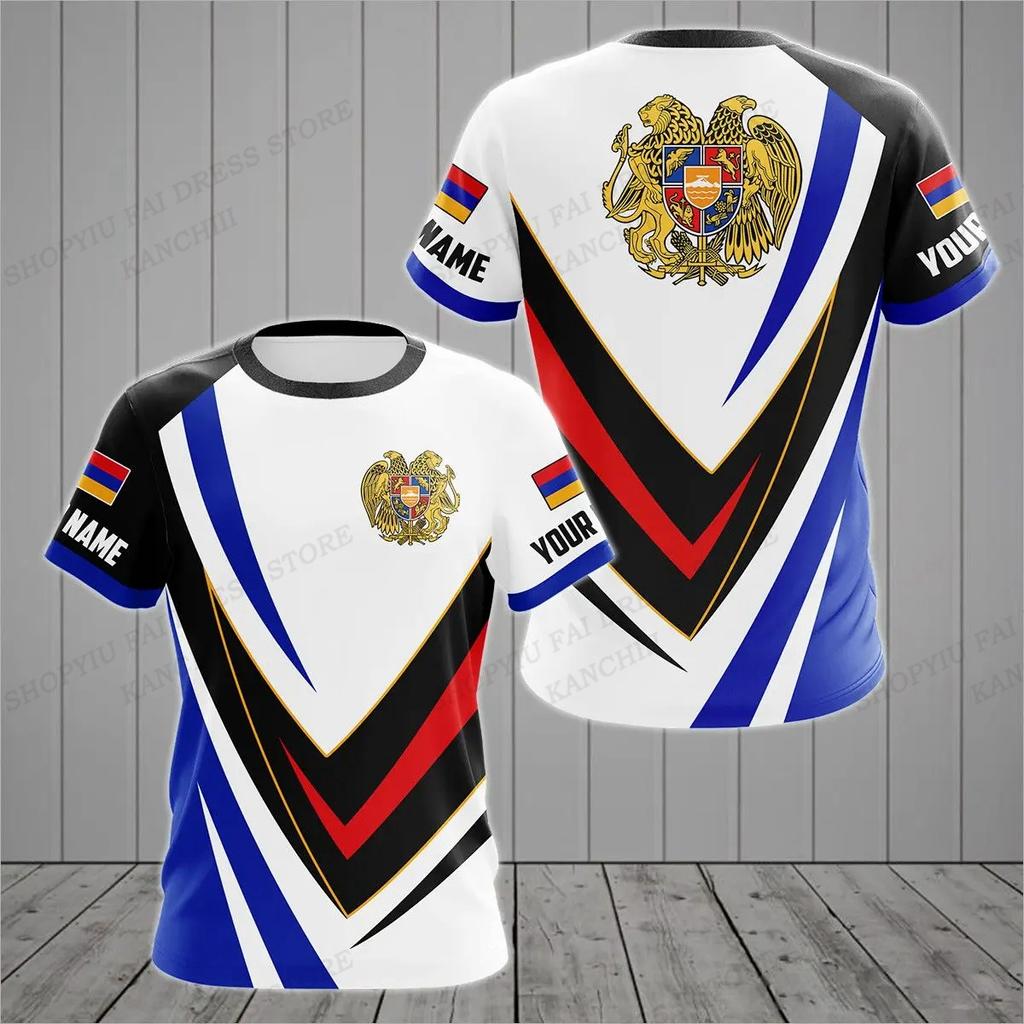 Летняя мужская футболка с флагом Армении, футболка с 3D принтом, мужская и женская мода, топы большого размера, футболки, детская футболка, повседневная футболка с графикой