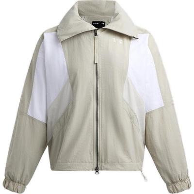 Куртка для тренировок Color Block Comfort, женские куртки цвета хаки и серого цвета 1389317-289