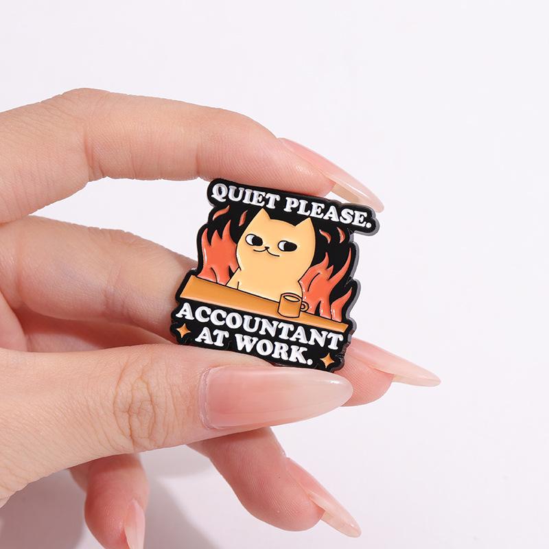 WHAT TO EAT Rotating Gourmet Food Brooch Creative Accessory Badge Brooches Cartoon Cute Enamel Backpack Decorative Pins