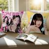 Korean idol Jang beauty Wwonyoung   Pillow Anime Pillow Sofa Bed Head Pillow Cover Cushion Cover 45x45 cm Fashion