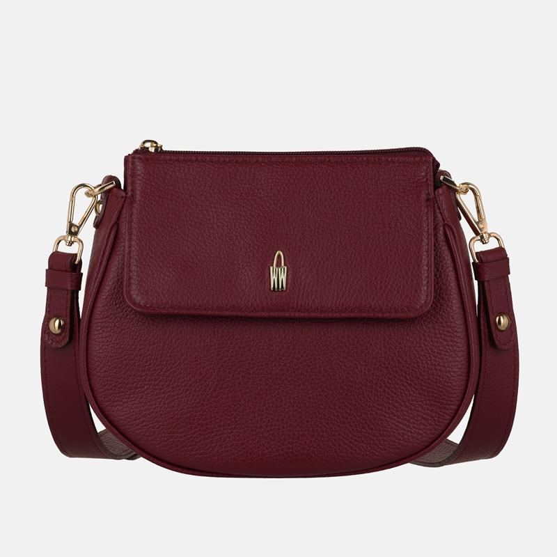 Emilia - Leather Messenger Bag