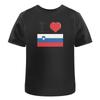 Я люблю Словению Хлопковая футболка Ta033567