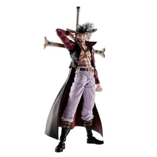 TAMASHII NATIONS - One Piece S.H.Figuarts Дракуль Михоук Глаз Ястреба ПВХ АБС материал примерно 165 мм раскрашенная фигурка