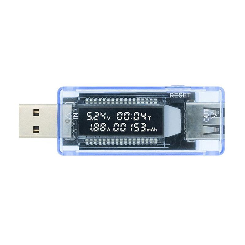 USB 5 В 9 В 12 В 20 В Qc 2,0 3,0 Тестер напряжения тока Oled USB-зарядное устройство Вольтметр