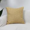 Solid Linen Cotton Throw Pillow Cover Simple Cushion Cover Nordic Boho Decor Couch Accent Pillow Case 45x45 cm 2pcs