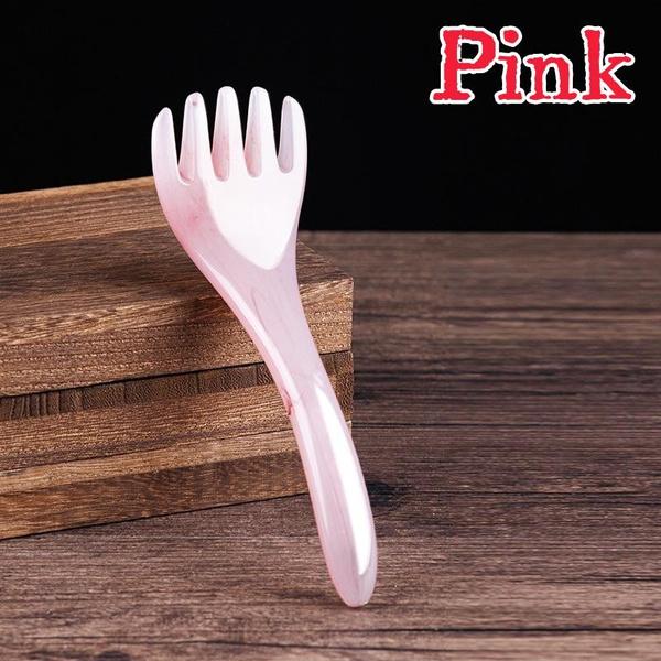 1 шт., массажер для головы, расческа для терапии головы с пятью когтями, массажная расческа с когтями, массажная расческа по меридиану, смола, акупунктурные точки, царапины, массаж головы, артефакт