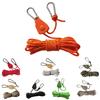 Compact Design Camping Canopy Rope Pulley Windproof Rope Tent Adjustable Lanyard