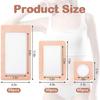 2025 Latest Model  120 Pcs Castor Oil Patches Kit Disposable Castor Oil Pack Wrap Self Adh