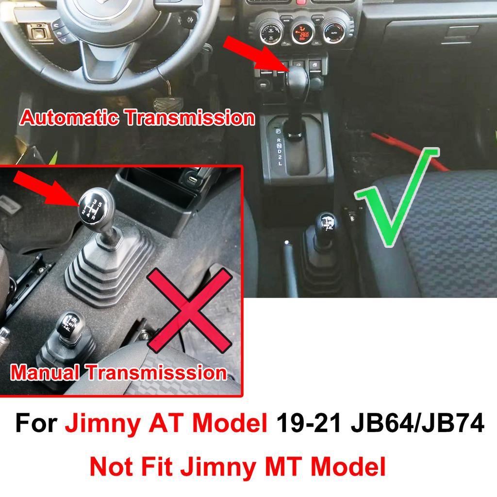 For Suzuki Jimny 2019-2021 JB64 JB74 Armrest Storage Box Center Console Organizer Glove Tray Phone Holder Case Bin Lever