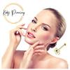 KODY PIERCING 9K Gold Piercing Jeweled Flower Ball End Nose Pin Quality Piercing
