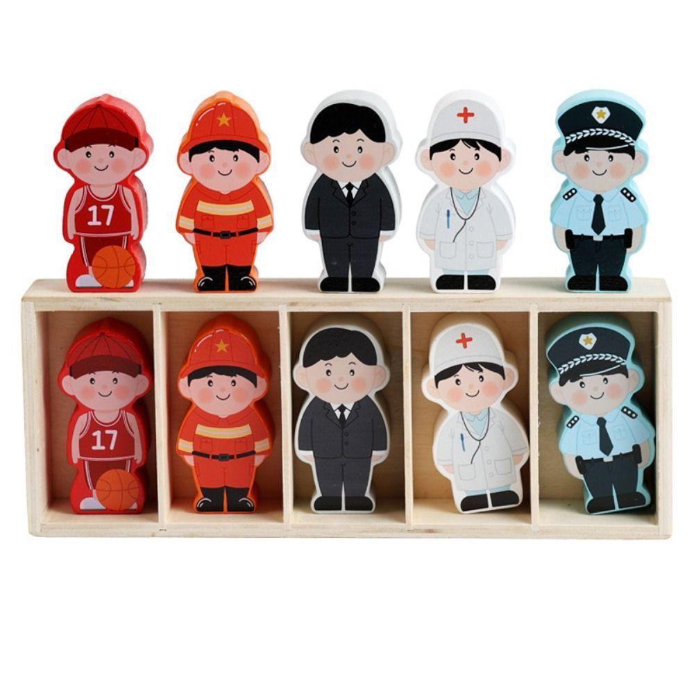 Early Educational Character Puzzle Game Matching Game Reasoning Thinking Puzzle Toy  Children