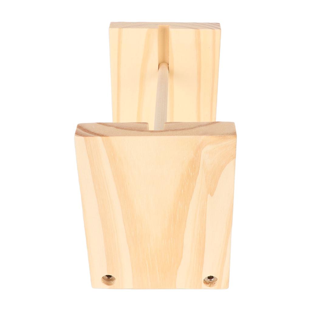 Горизонтальный держатель пряжи 20 см Длина шпинделя Увеличение скорости DIY Деревянный держатель пряжи для шитья