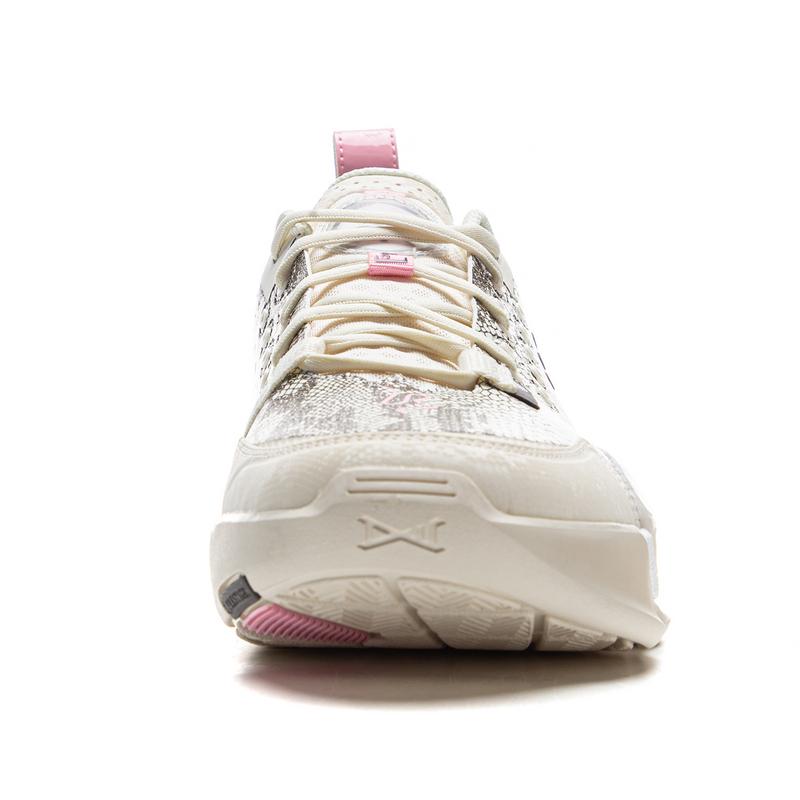 Li-Ning Wade All City 13 Year of the Snake Men Sneakers Beige Pink ABAV001-5