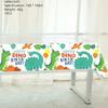 Dinosaur Cartoon Party Birthday Supplies Tableware Plates Cups Banner Tablecloth