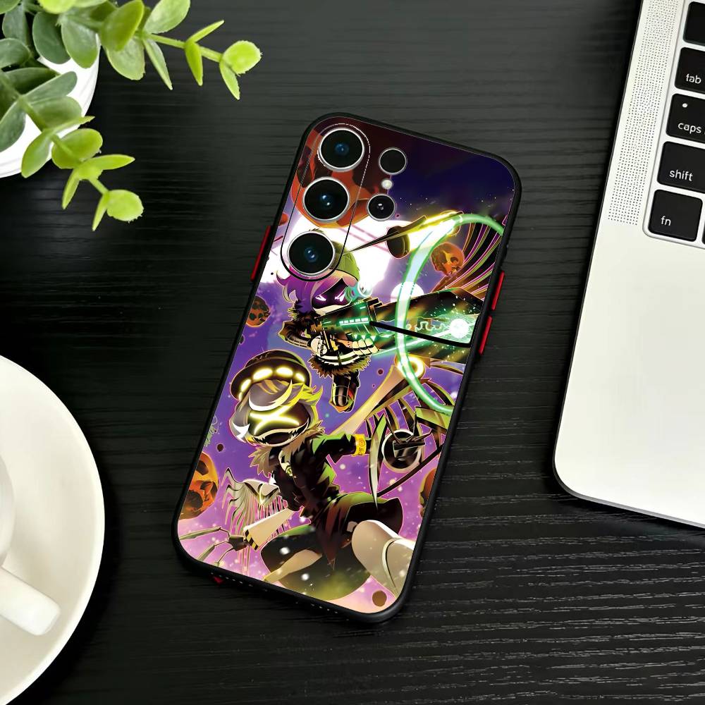 Game M-Murder N V J Drones  Phone Case For Samsung S26,S25,S24,S23,S22,S30,S21,Ultra,Plus,FE 5G Black Soft Cover