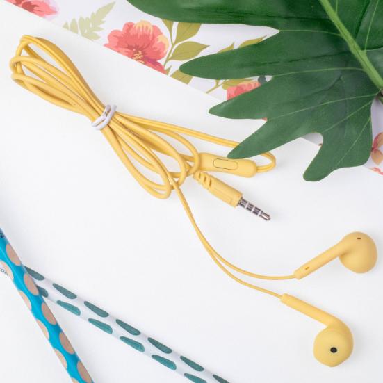 Проводные наушники U19 Mega Bass Macaron High Fidelity Цвет 3,5 мм Внутриканальные Игровые наушники