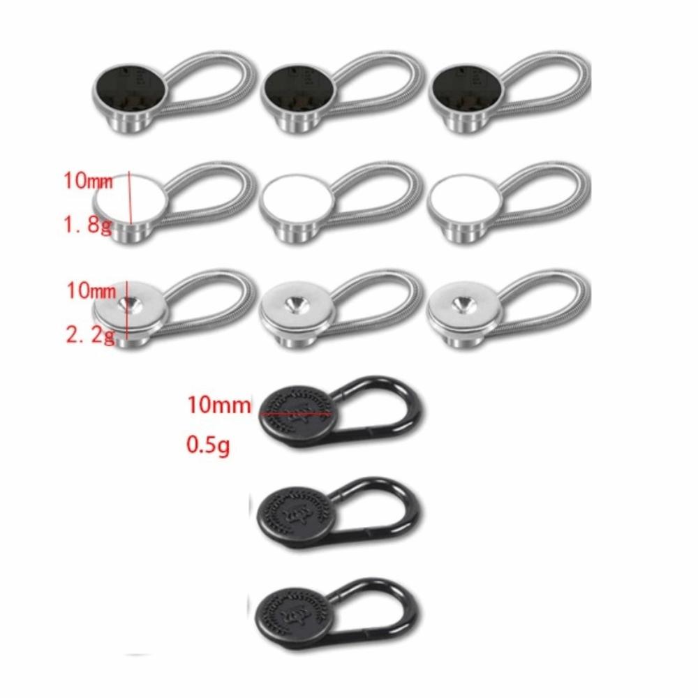 12/16/24/26 pcs Strong Elasticity Waist Extender Buttons Button Style No Sew Extensions for Jeans