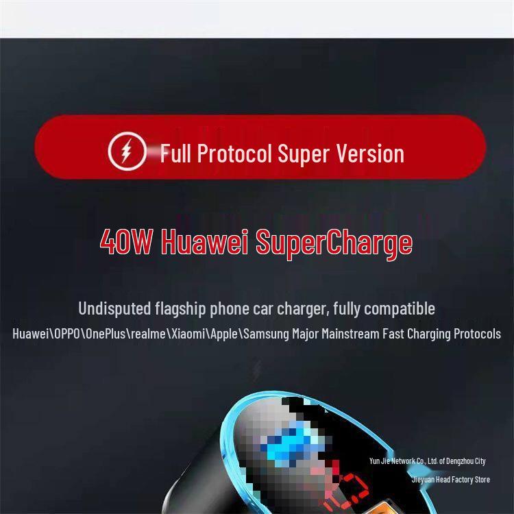 40W Super Fast Car Charger for Huawei Phones