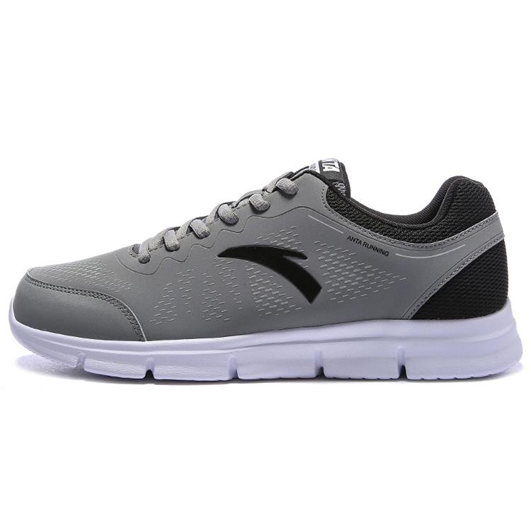 Anta Comfortable Textile, Synthetic Leather Cushioning Slip Resistant Abrasion Resistant Rebound Low top Running Shoes Men's 11715557-1