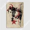 Angela Isadora Sergei Yesenin Soviet Love Story Metal Signs Club Home Party Customize Mural Painting Tin Sign Posters