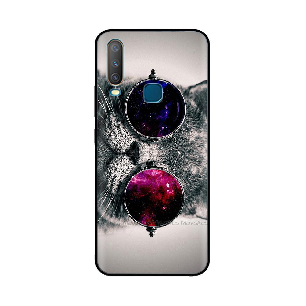 Силиконовый Чехол Для vivo Y12 Y15 Y17 Чехол Мягкая Крышка Чехол Для Телефона Для vivo 1904 1940 vivoY12 Y 12 Coque Fundas Силиконовый Бампер Чехол