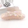 Fantasy Color Mermaid Color Cloud Shape Hair Clip Grab Clip Imitation Acetate Hair Clip Shark Claw Hair Accessories for Women