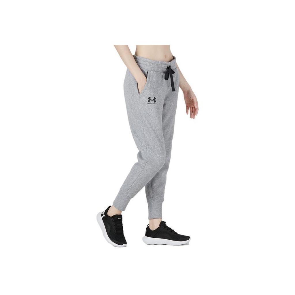 Under Armour Тренировочные флисовые брюки женские, серые 1356416-035