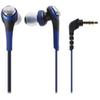 Внутриканальные наушники Audio Technica SOLID BASS Blue BL ATH-CKS550