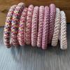 10pcs/set Colorful Knekki Hair Tie for Women Elastic  Black Hair Bands Girls Ponytail Holders Hair Rope Gum Knekki Haar Elastiek