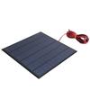 Solar Power Epoxy Module Board Polysilicon DC18V 4.5W Tool Supplies with 2meter Red Black Wire