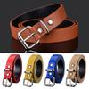 Casual Vintage Pin Buckle Waistband Trouser Dress Belts Children Leather Belt Thin Waist Strap