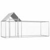 VidaXL Chicken Coop Enclosure Hutch Cage Animals Rabbit Duck 3x1x1.5 M Steel 144554