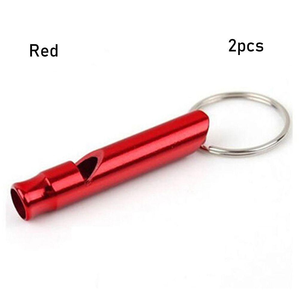 Aluminum Camping Hiking Outdoor Training Accessories Survival Whistle Emergency Whistles EDC Tools