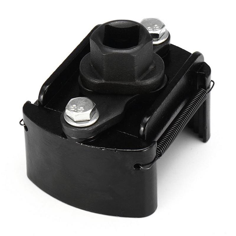 Автомобильный универсальный ключ для масляного фильтра 60-80 мм, чашка 1/2 дюйма, регулируемый инструмент для снятия корпуса