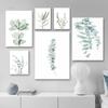 Eucalyptus Posters Botanical Canvas Painting Farmhouse Wall Decor Minimalist Art Pictures Bedroom Decoration Scandinavian Decor No Frame
